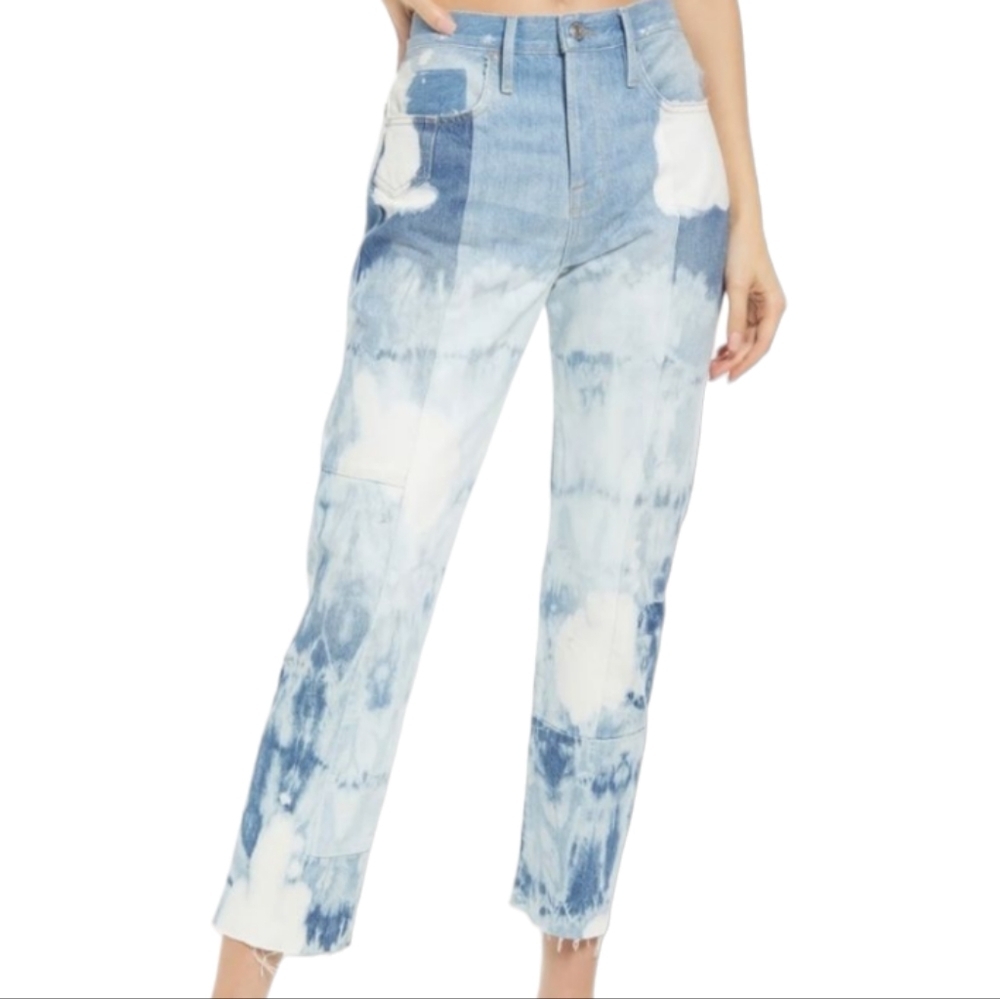 Frame patchwork design denim jeans...Size 25